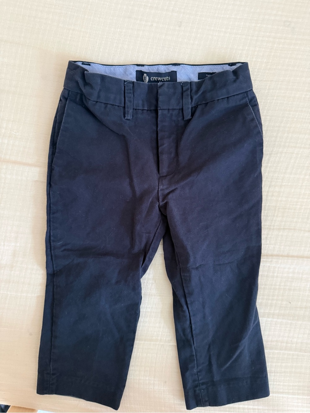 Crewcuts J Crew Kids Navy Blue 2T Boys' Chino Pants- GUC- dress pants- formal